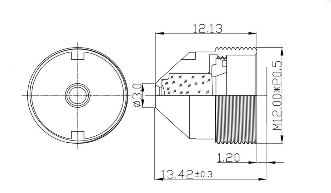 M7 6.2mm Cone Lens
